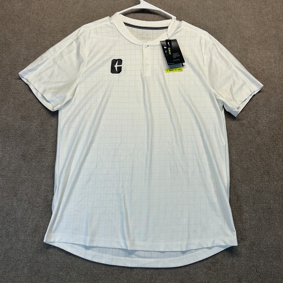 UNC Charlotte 49ers Nike Court Tennis Shirt Mens M Slim Blade Advantage Polo NEW - Picture 1 of 11